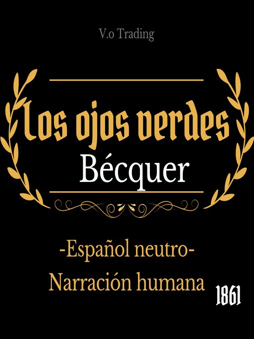 Title details for Los ojos verdes by Gustavo Adolfo Bécquer - Available